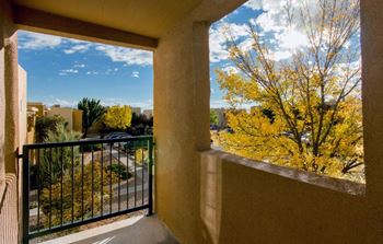 Balcony at Vista Linda, Santa Fe, NM